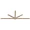 Ekena Millwork Kennewick Smooth Timber Gable Bracket, Douglas Fir, 96"W x 36"H x 1 1/2"D x 3 1/2"F, 9/12 Pitch GBW096X36X0204KEN00SDF - alternate 3